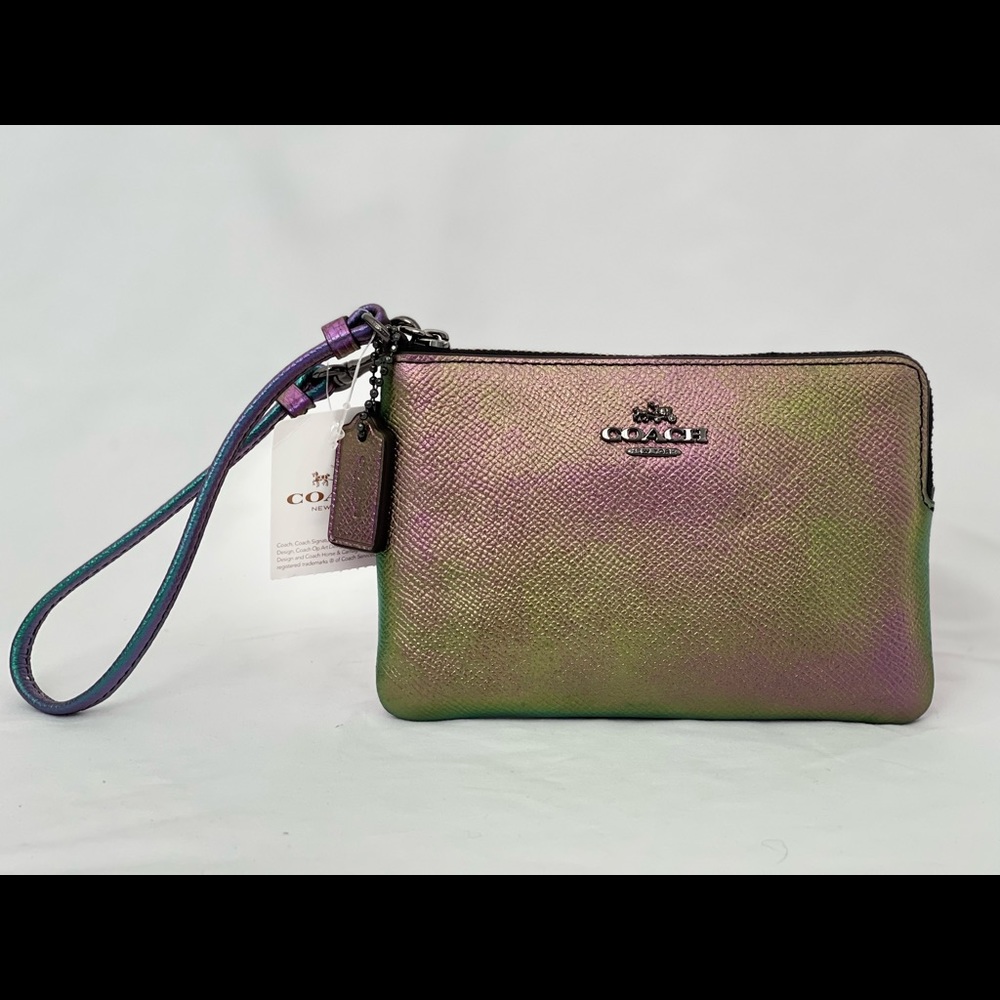 Coach Hologram Wristlet